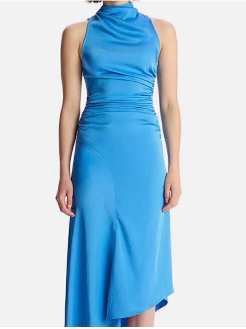 A.L.C. Iggy Asymmetrical Halter Dress-NWT